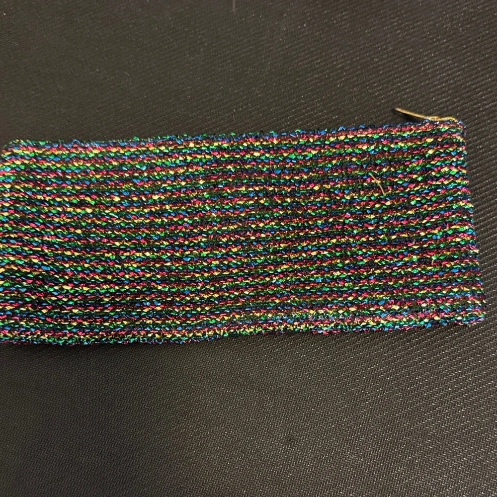 Colorful Woven Key & Card Holder